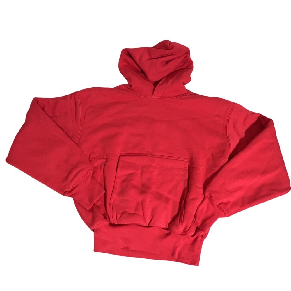 Yeezy X Gap Double Layered Perfect Hoodie Red New Sz X Small Reversible